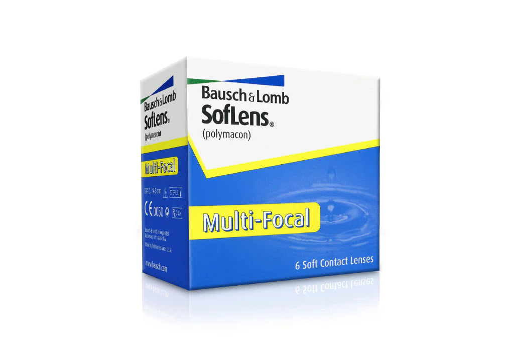 Bausch & Lomb Soflens Multifocal – Monthly Disposable Contact Lenses (6 Pack)