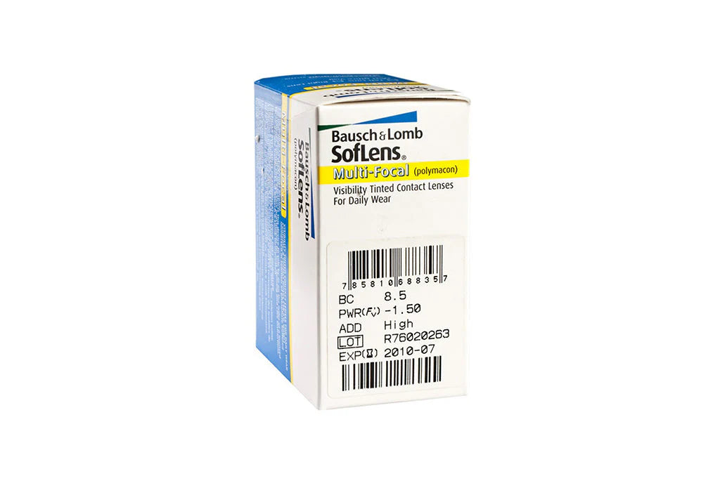Bausch & Lomb Soflens Multifocal – Monthly Disposable Contact Lenses (6 Pack)