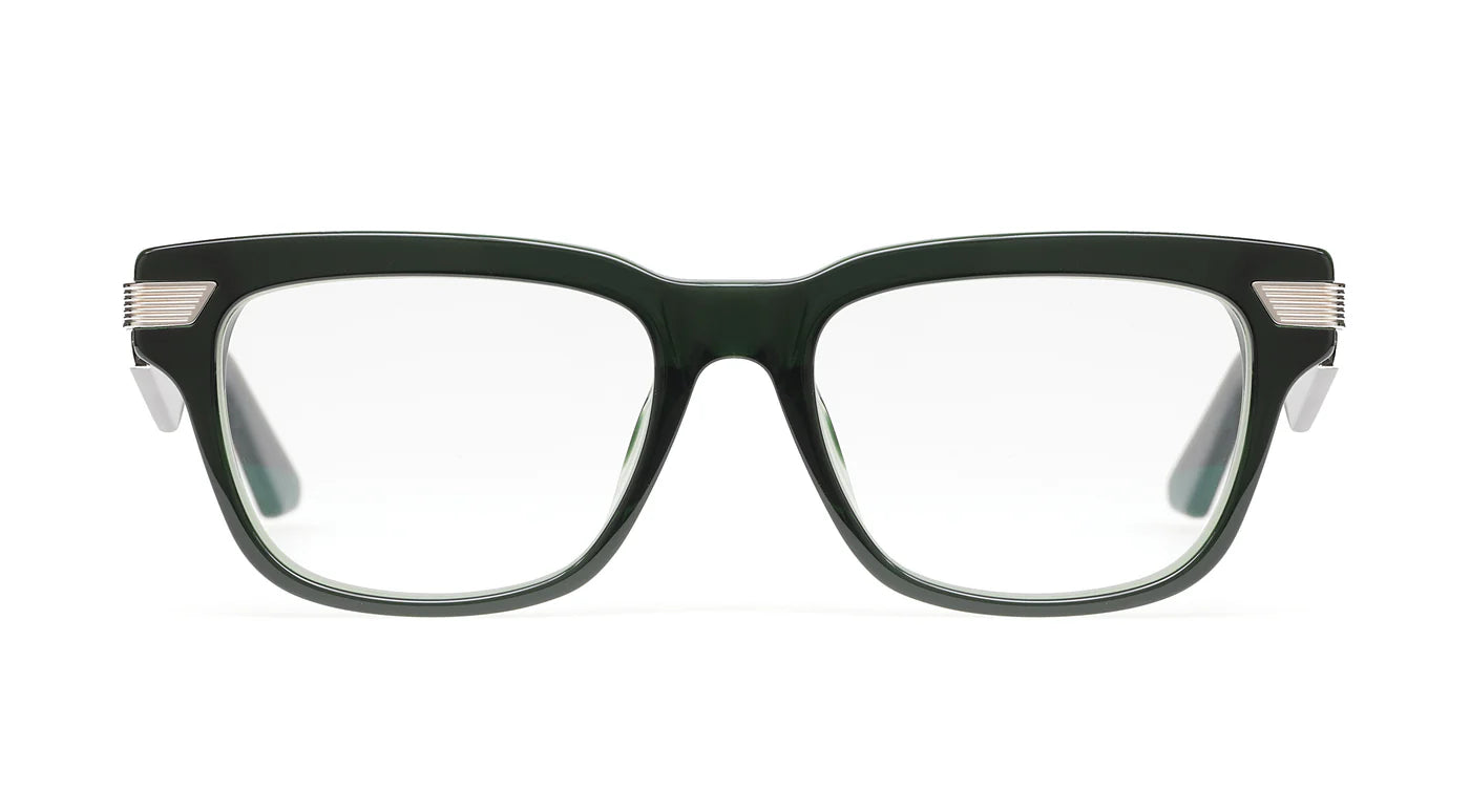 Maybach The Agent I PA-AB-KZ64 Polished Green Luxury Acetate Square Eyeglasses Frame