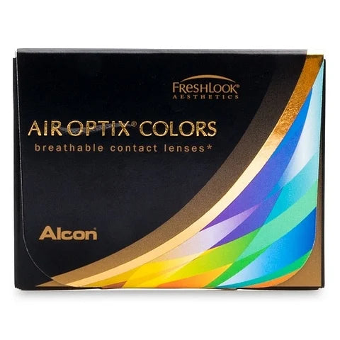 Alcon Air Optix Colors – Monthly Brown Power Contact Lenses (2 Lenses per Box)