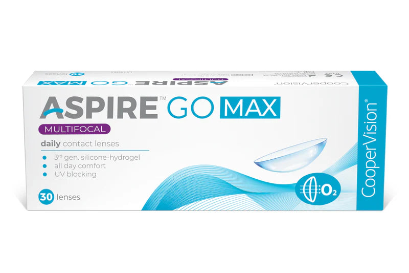 CooperVision Aspire GO MAX Multifocal Daily Contact Lenses (30 Lens/Box)