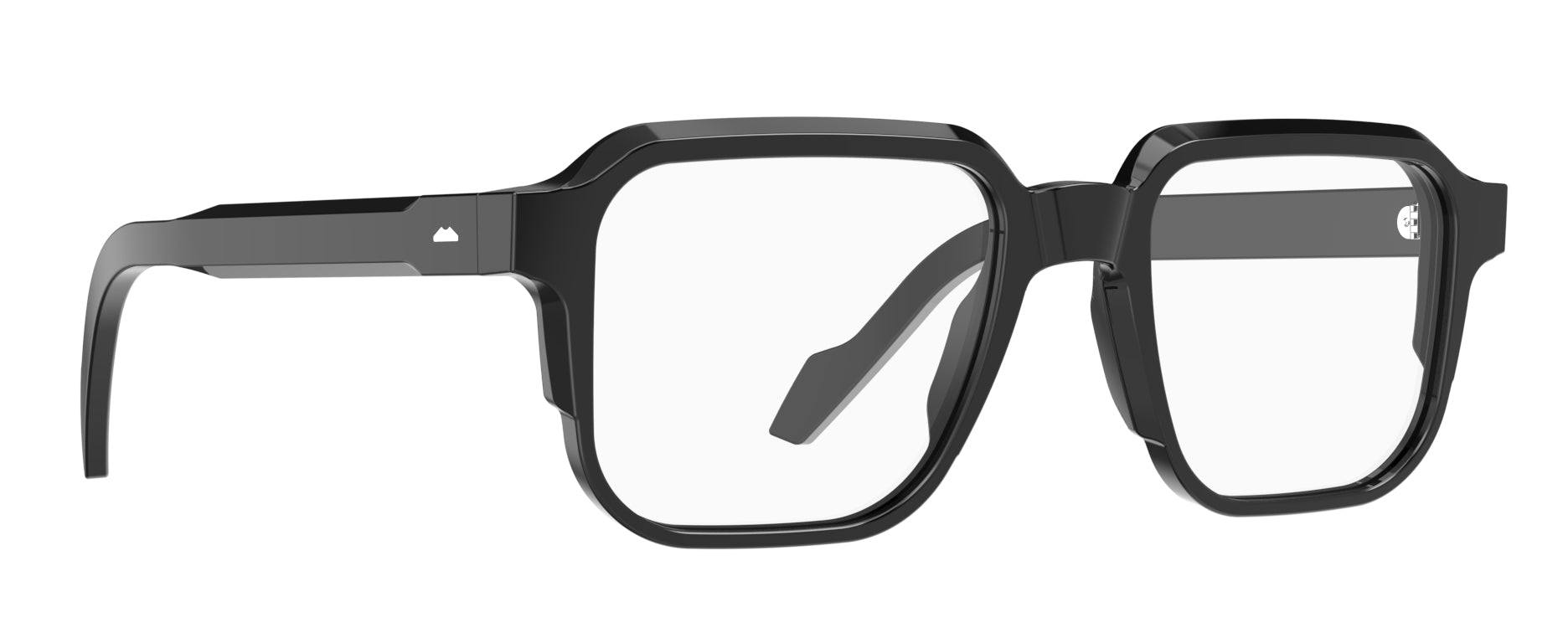 Original Vintage Sunglasses Hipster Zero HZ03 Black Vintage Frame