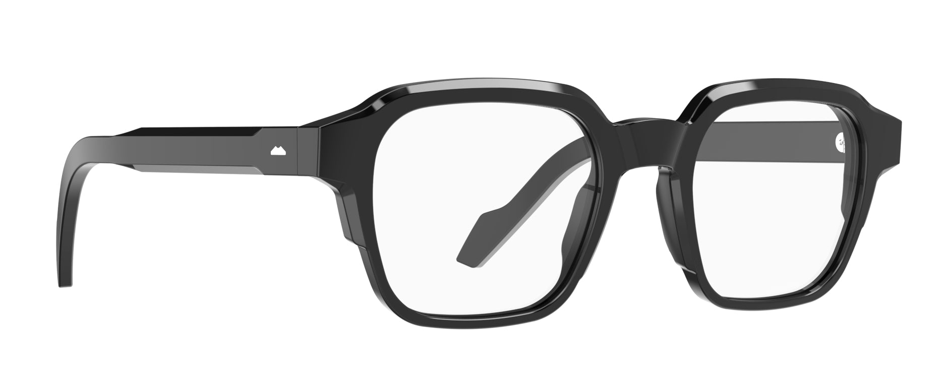 Original Vintage Sunglasses Hipster Zero HZ01 Black Vintage Frame