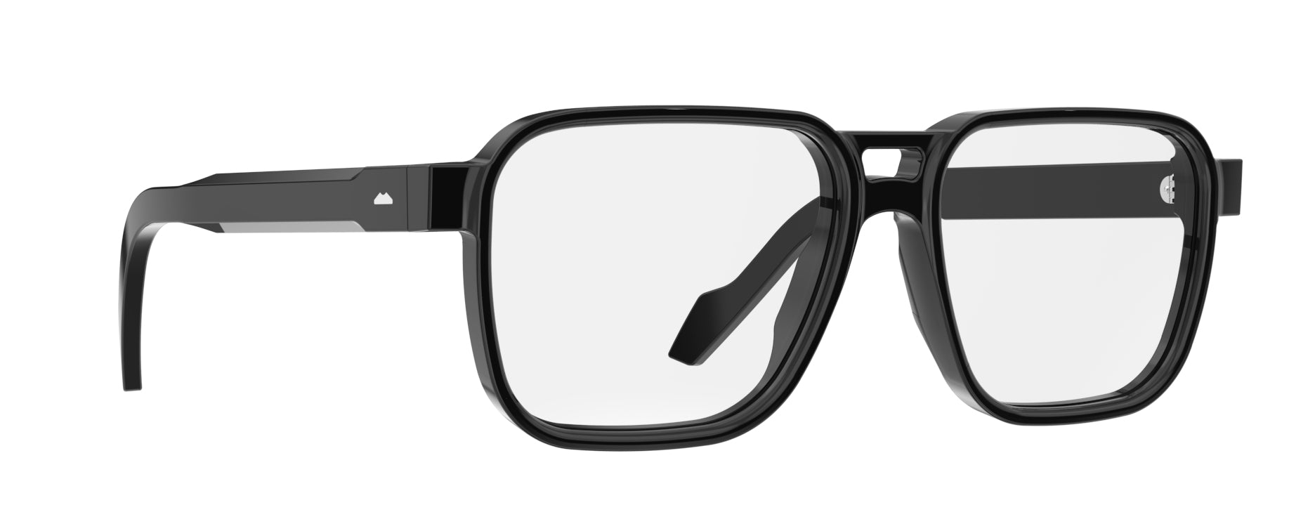 Original Vintage Sunglasses Monolith Club MC03 Black Sculpted Frame