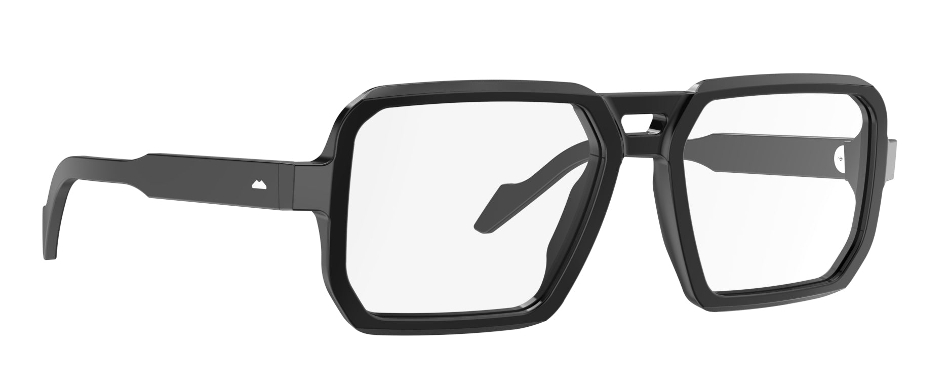 Original Vintage Sunglasses Little Bridges LB02 Black Frame