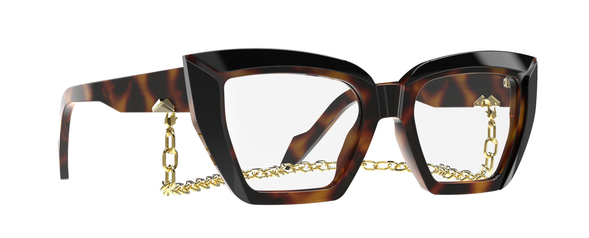 Original Vintage Sunglasses Naples Street NST03 Black Havana Frame