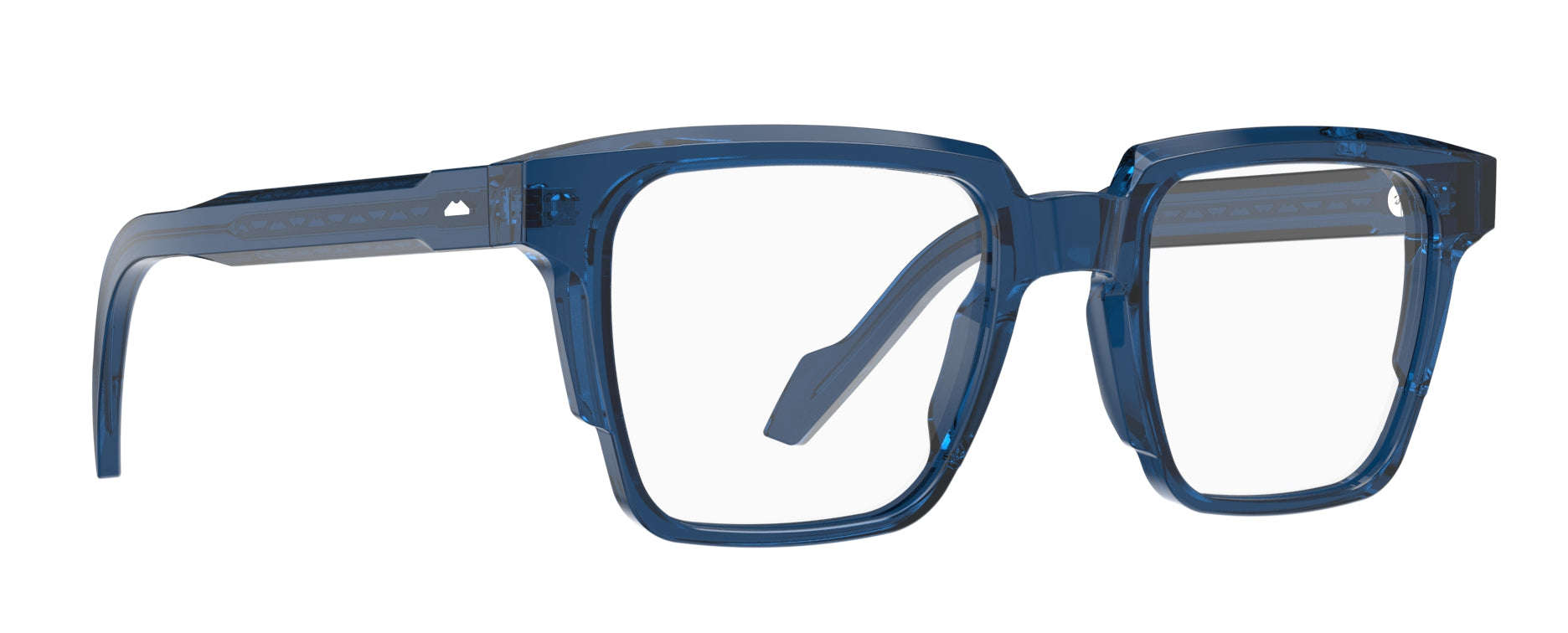 Original Vintage Sunglasses Hipster Zero HZ02 Blue Vintage Frame