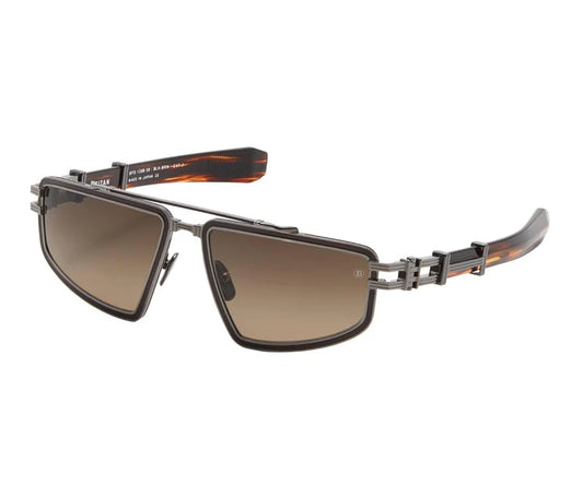 Balmain TITAN BPS-139B – Black Rhodium with Brown Swirl