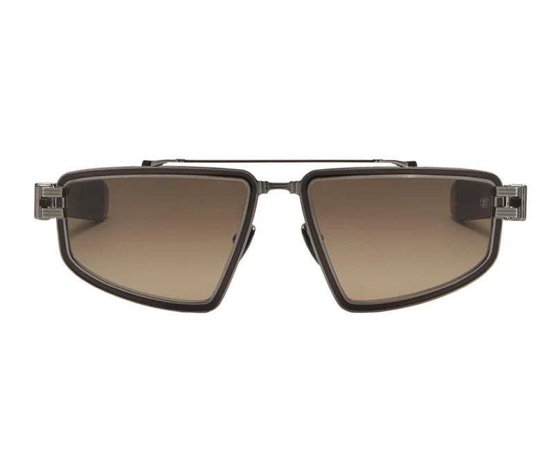 Balmain TITAN BPS-139B – Black Rhodium with Brown Swirl