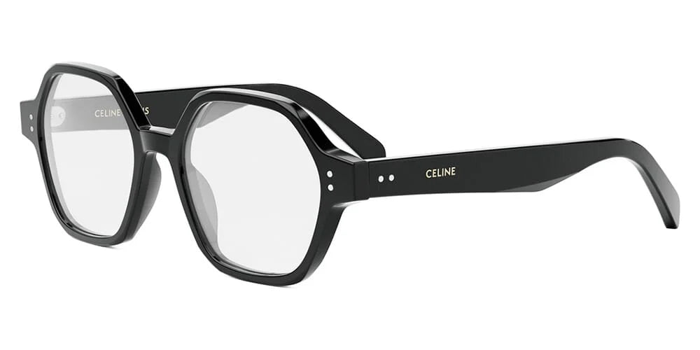 CELINE CL50142I 001 51 – Black Geometric Optical Frame
