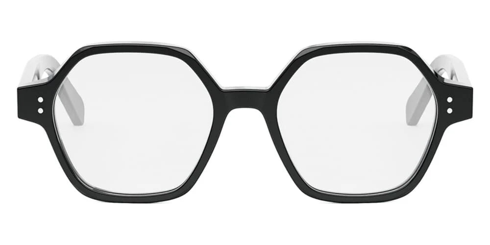 CELINE CL50142I 001 51 – Black Geometric Optical Frame