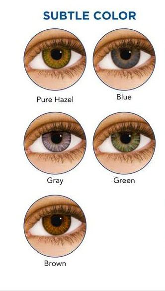 Alcon Air Optix Colors – Monthly Brown Power Contact Lenses (2 Lenses per Box)