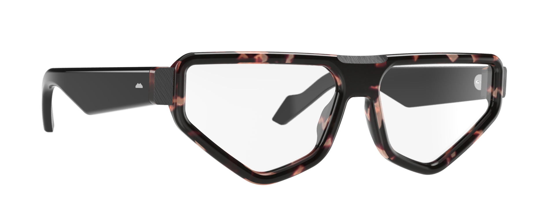 Original Vintage Sunglasses Zero81 Club ZC04 Dark Pink Geomatric