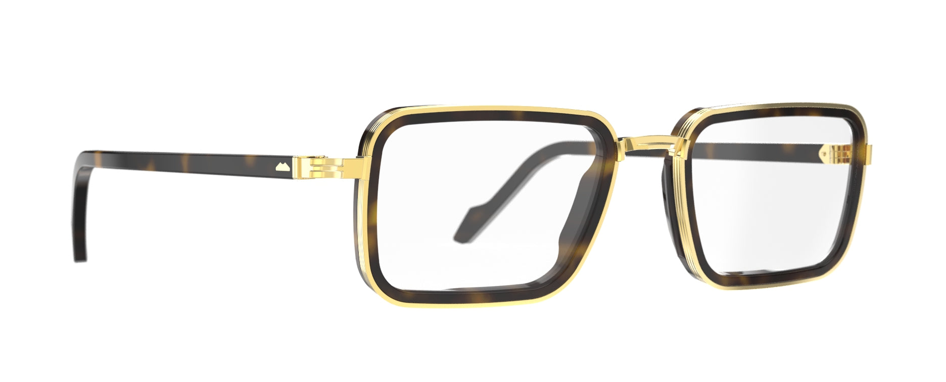 Original Vintage Sunglasses Roadster Zero RZ03 Havana Gold Frame
