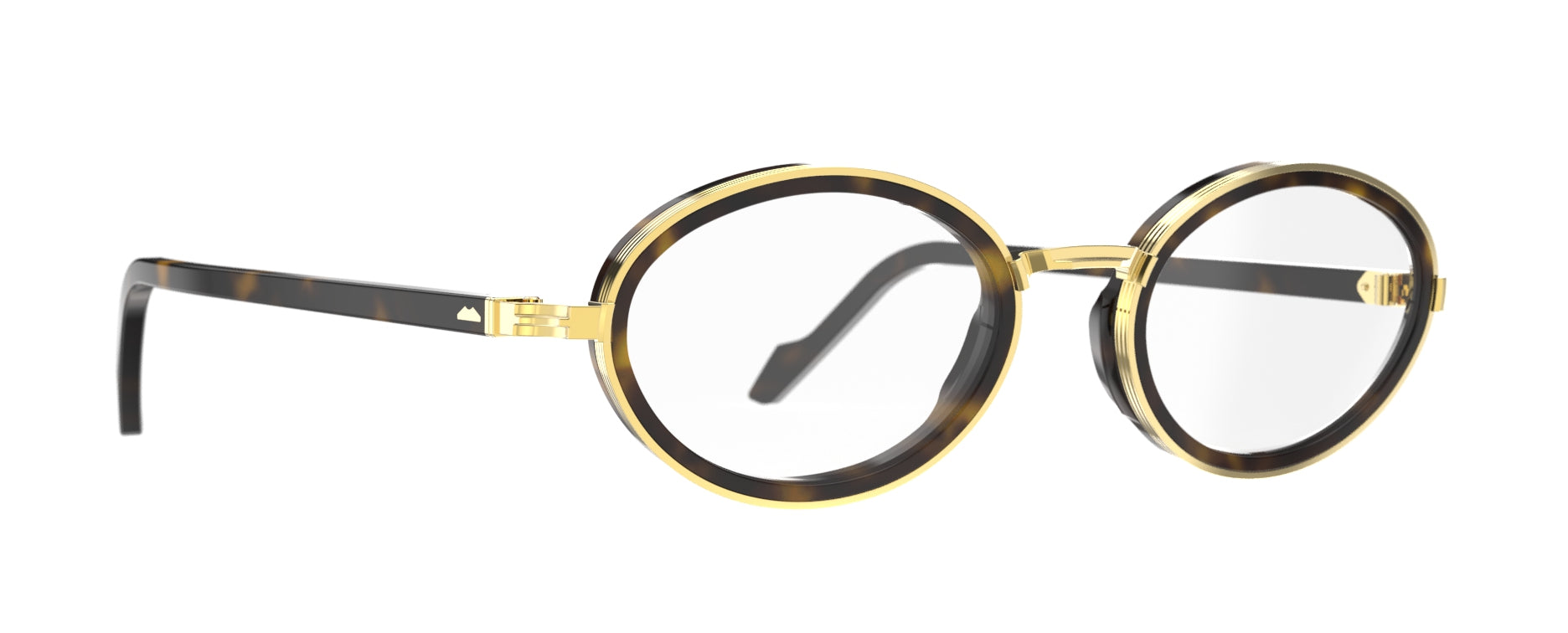 Original Vintage Sunglasses Roadster Zero RZ01 Havana Gold Frame
