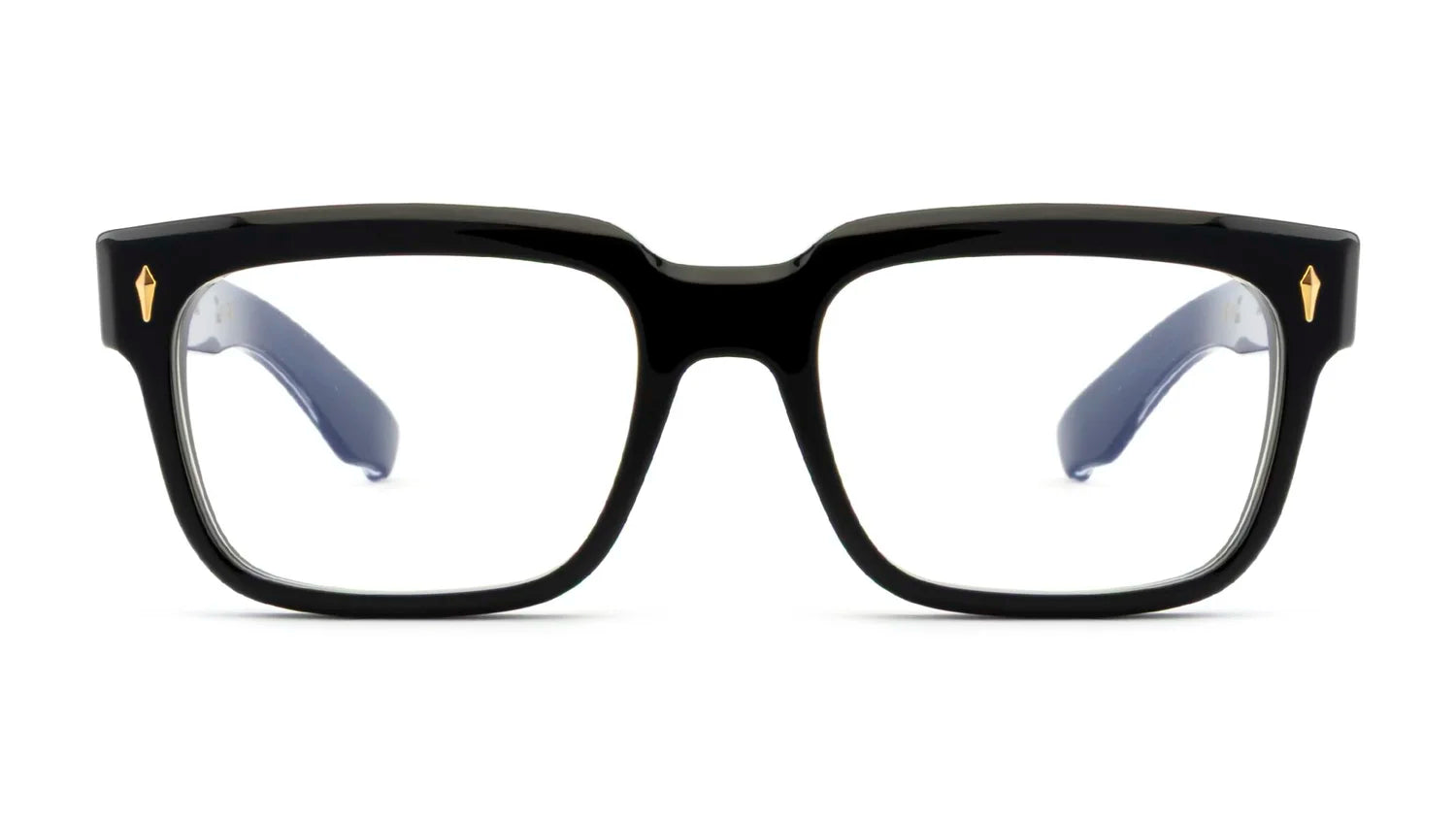 Maison Mavada LUX 1 C.7007/BXLR Black and Gold Square Optical Frame