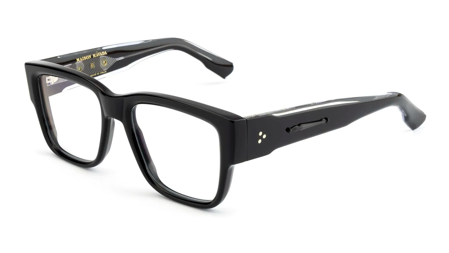 Maison Mavada LUX 12 C.7007/BXL-15 Black Square Optical Frame