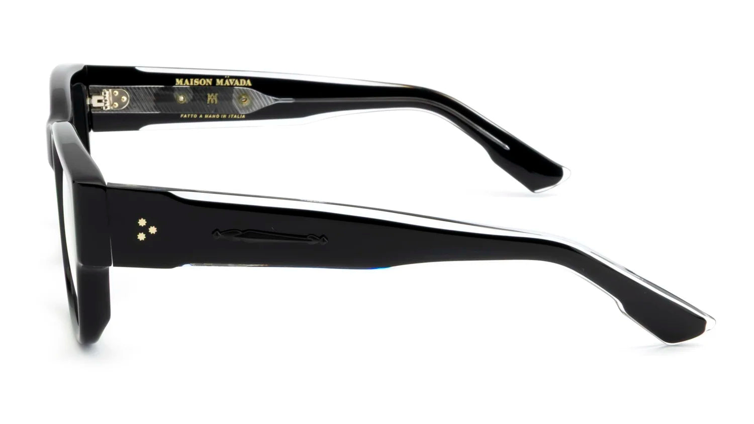 Maison Mavada LUX 12 C.7007/BXL-15 Black Square Optical Frame