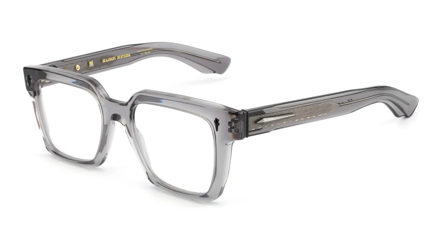 Maison Mavada LUX 4 C.1882 Grey Square Optical Frame
