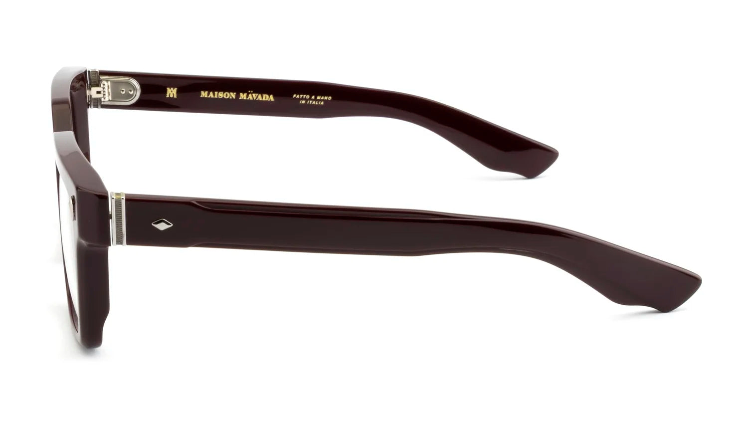 Maison Mavada LUX 4 C.3571 Maroon Square Optical Frame