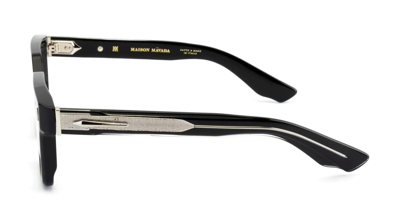 Maison Mavada LUX 4 C.7007/BXLR Black Square Optical Frame