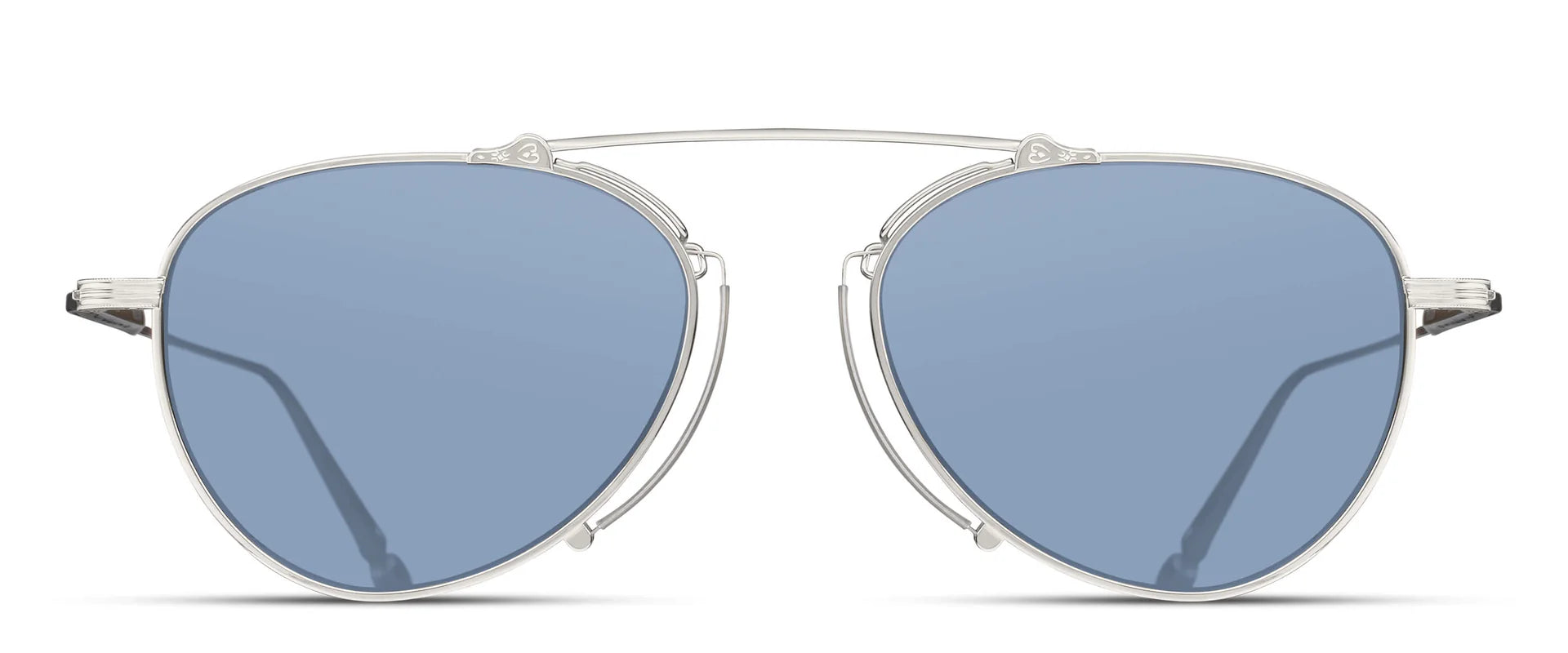 Matsuda M3130 – Palladium White / Cobalt Blue
