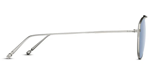 Matsuda 3130 PW/53 – Palladium White Titanium Aviator Sunglasses