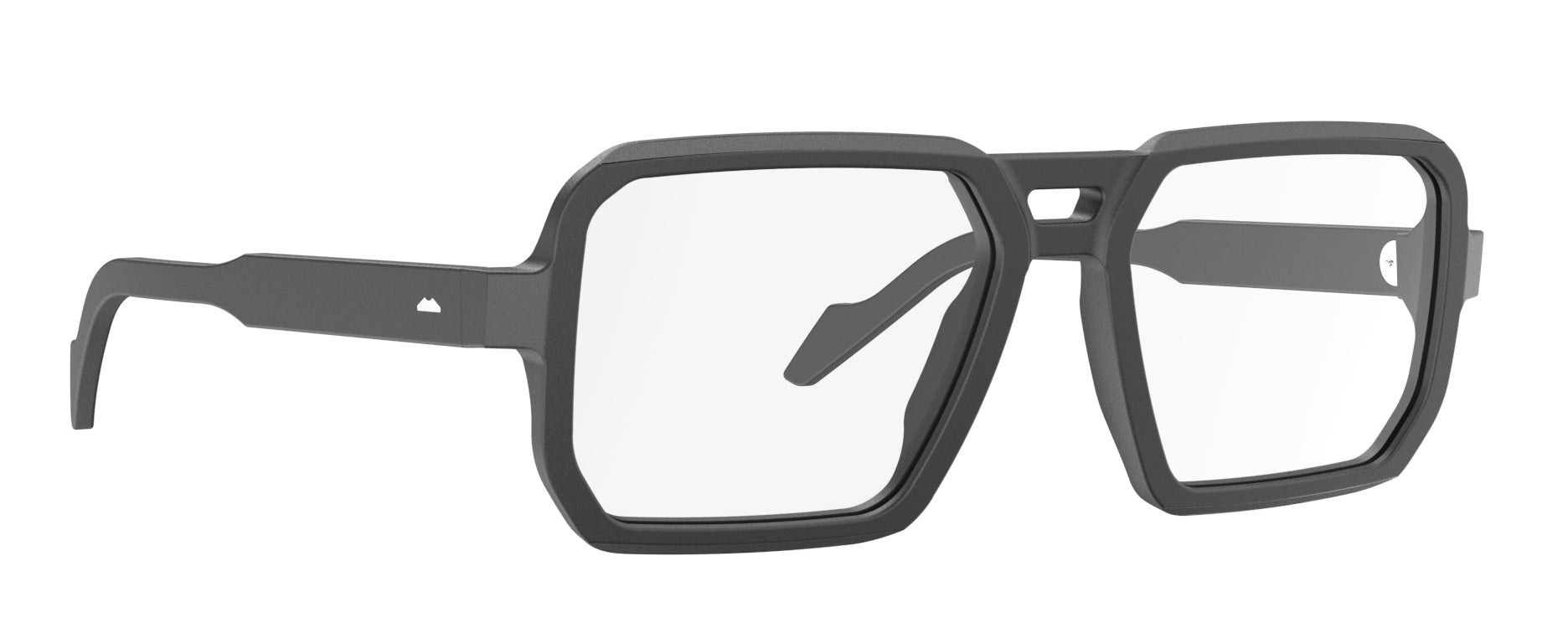 Original Vintage Sunglasses Little Bridges LB02 Matt Black Frame
