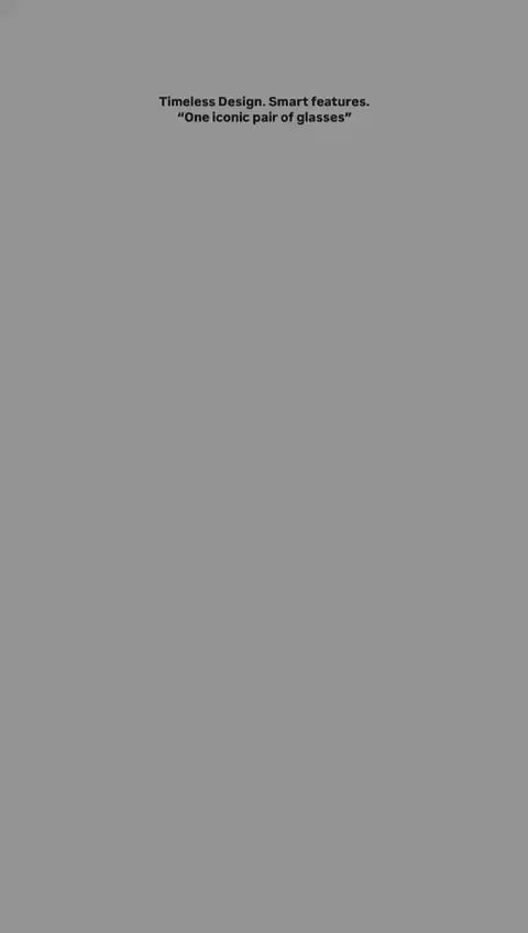 Ray-Ban Meta Skyler 52-M – Chalky Grey (Clear/Sapphire Transitions Lens)