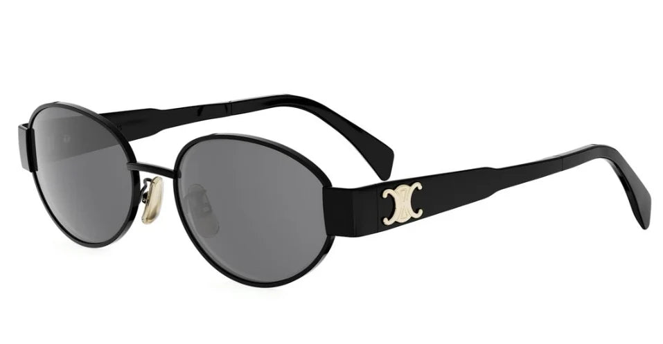 Celine Triomphe Metal Oval CL40235U 01A 54